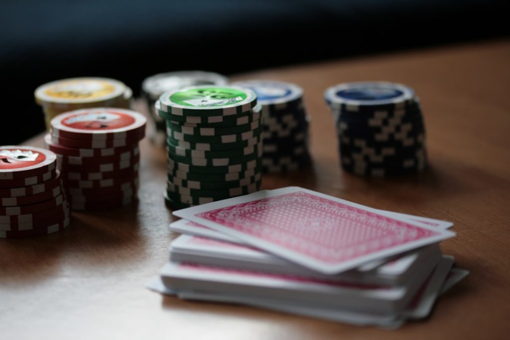 Photo Poker tables