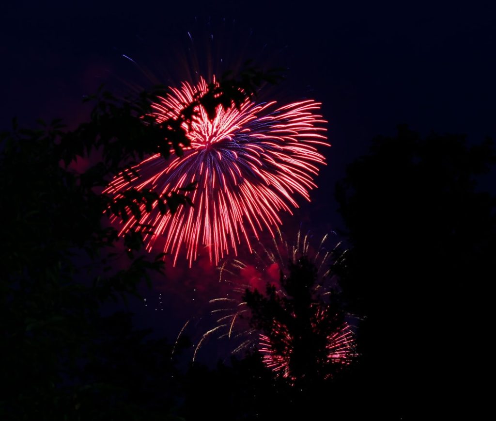 Photo Fireworks display